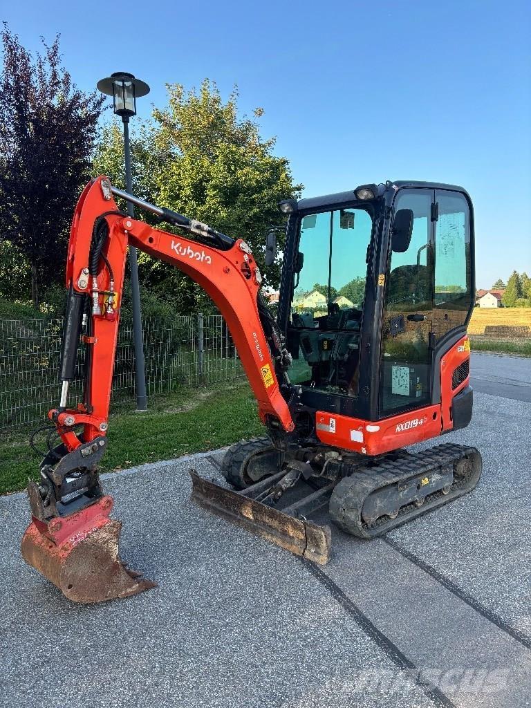 Kubota KX 019-4 Minigravere <7t