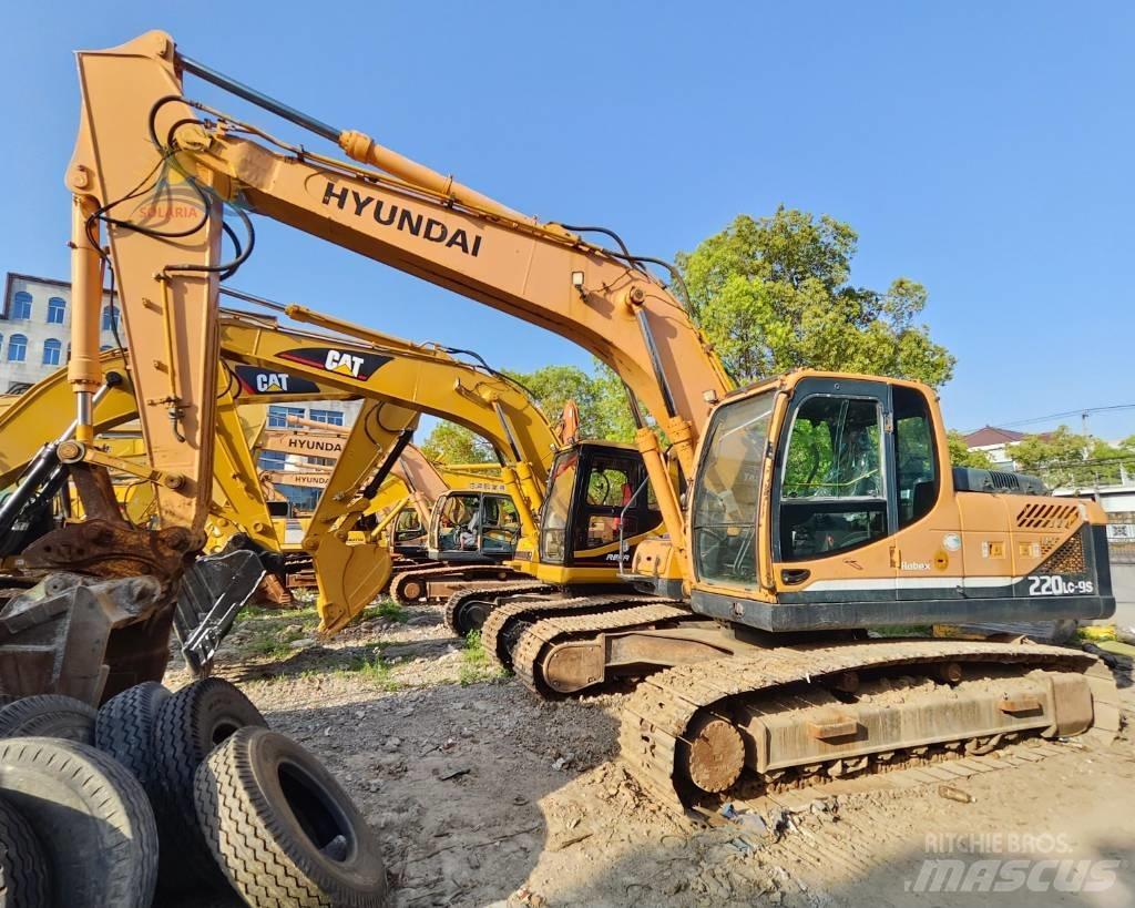 Hyundai R220LC-9S Beltegraver