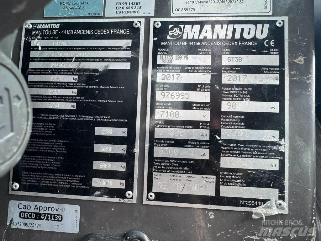 Manitou MLT 735-120 Teleskoplastere for Landbruk