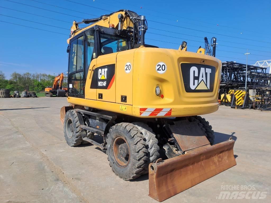 CAT M314F Hjulgravere