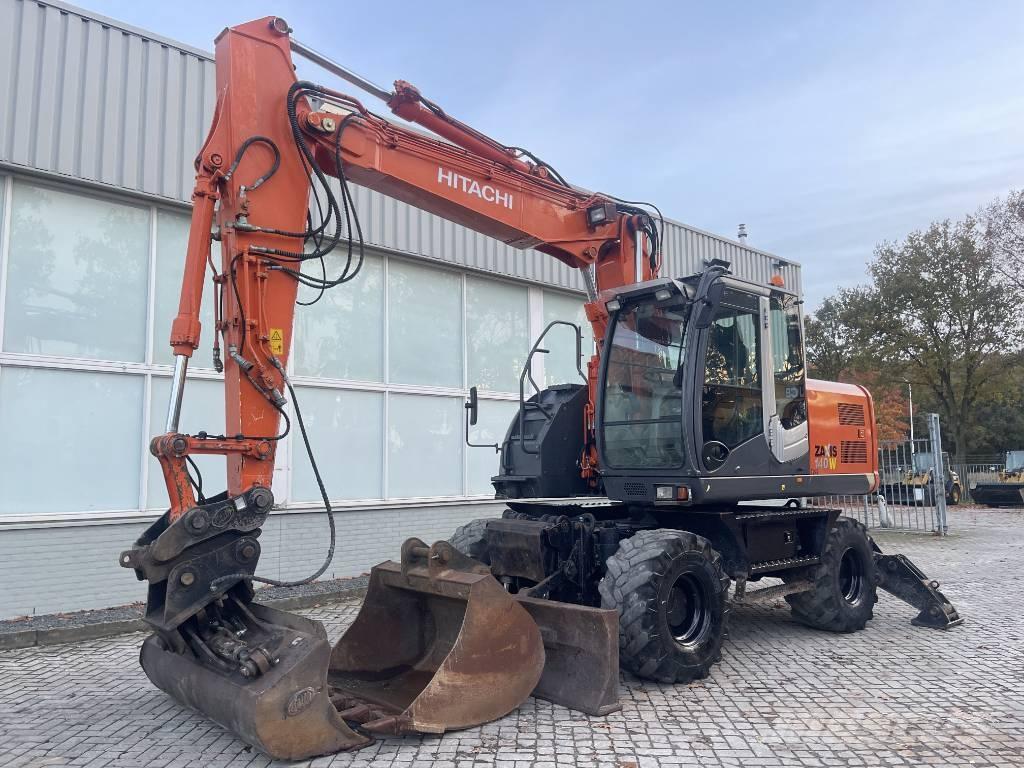 Hitachi ZX 140 W-3 Hjulgravere