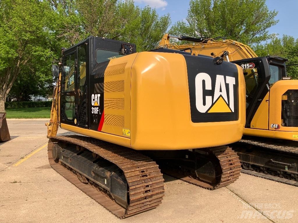 CAT 318 FL Beltegraver