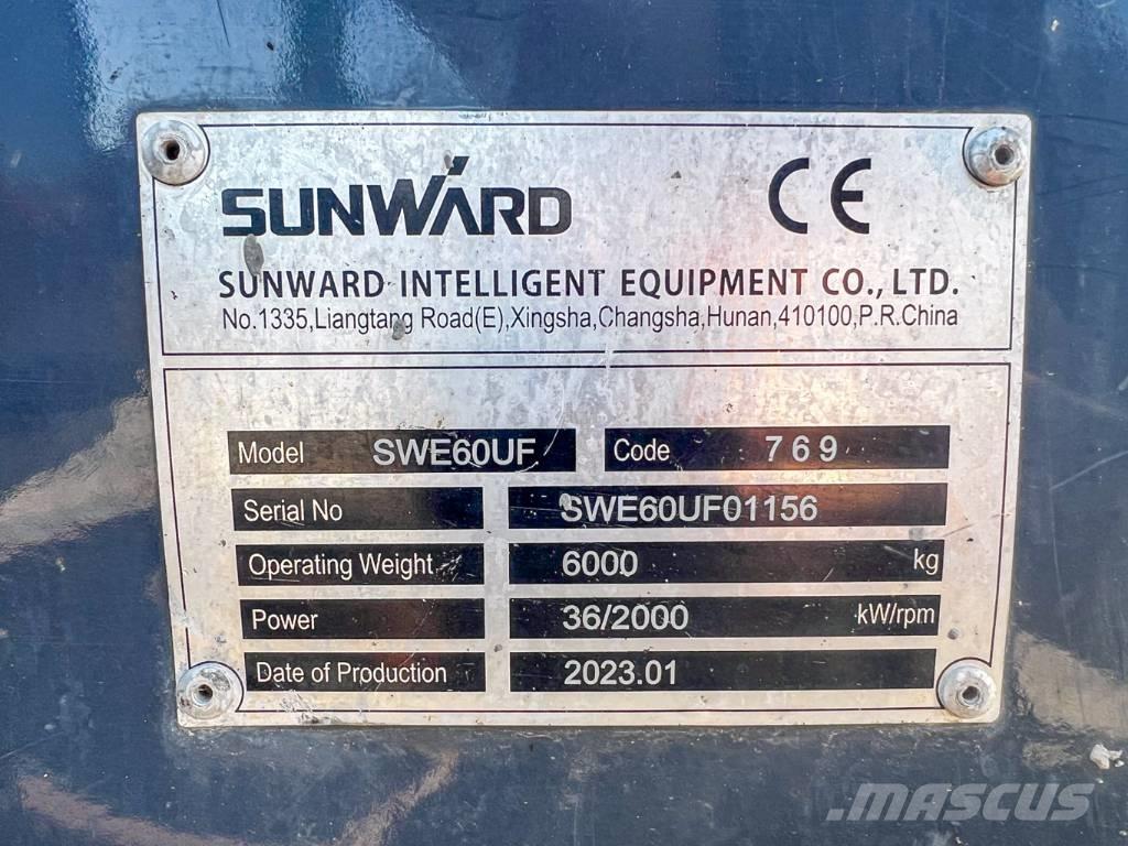 Sunward 60UF Minigravere <7t