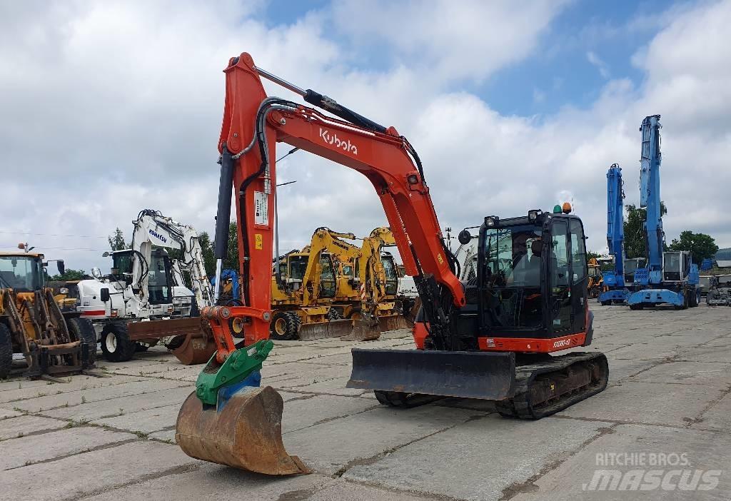 Kubota KX 080-4a Midigravere 7 - 12t