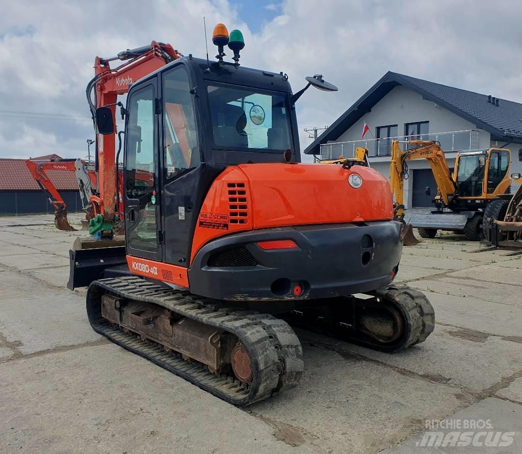 Kubota KX 080-4a Midigravere 7 - 12t