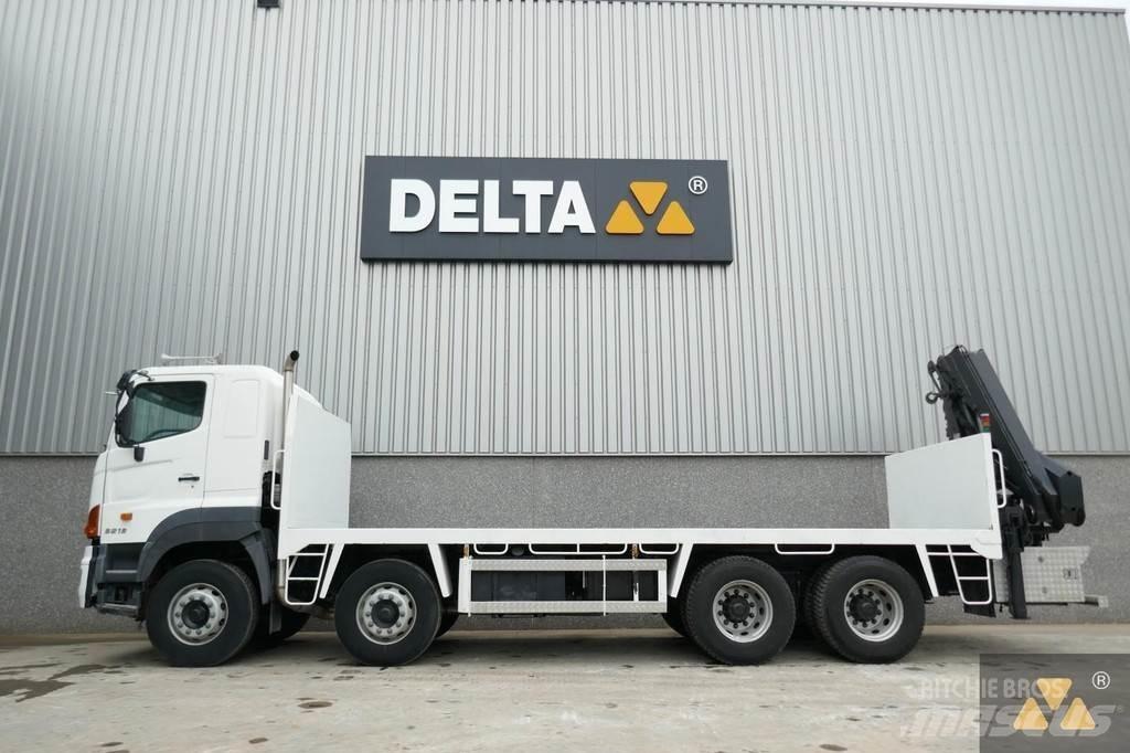 Hino 700FY crane Andre lastebiler
