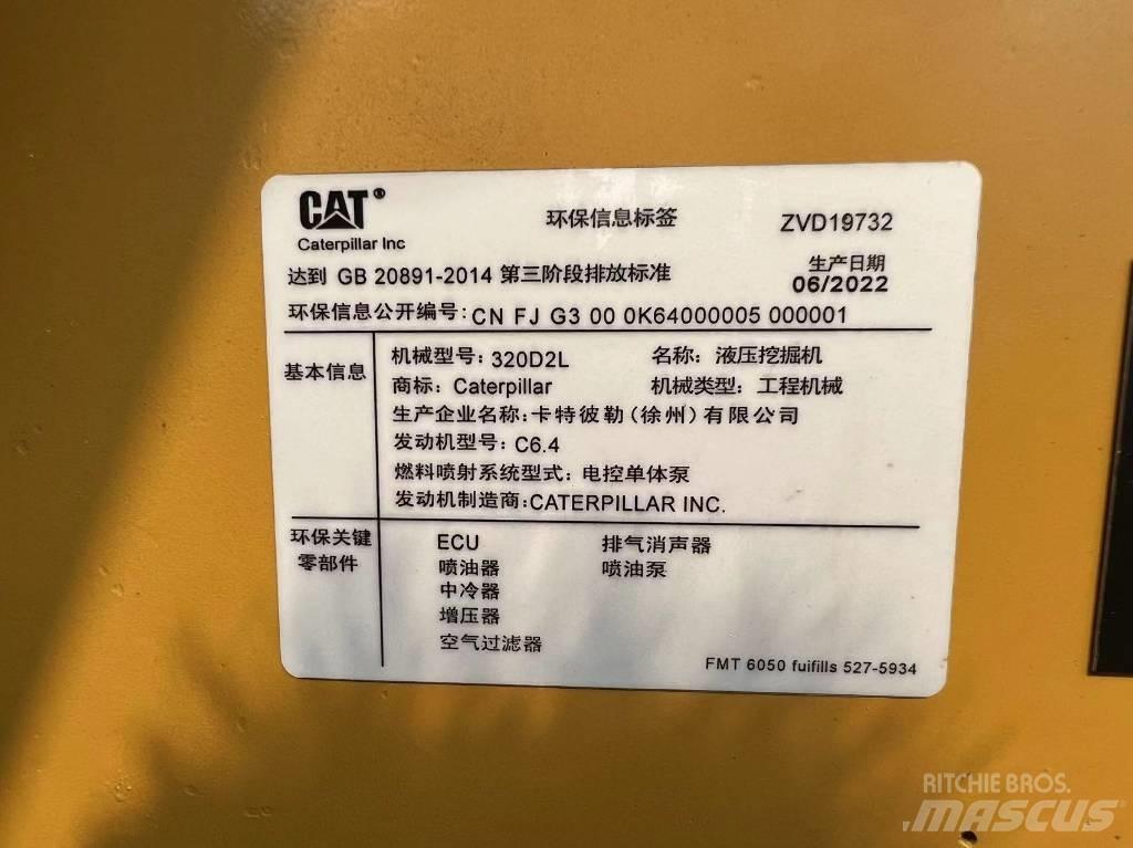 CAT 320 D Beltegraver