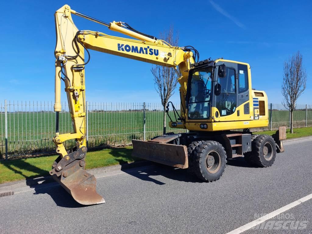 Komatsu PW148-10 Hjulgravere