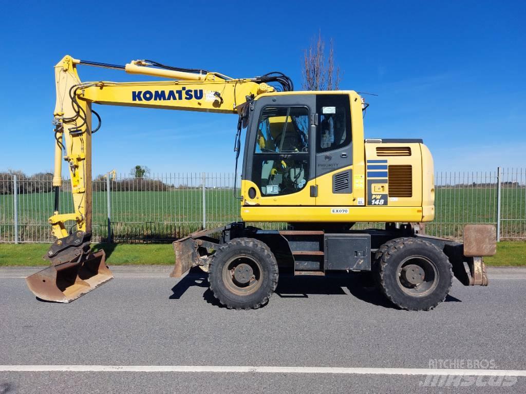 Komatsu PW148-10 Hjulgravere
