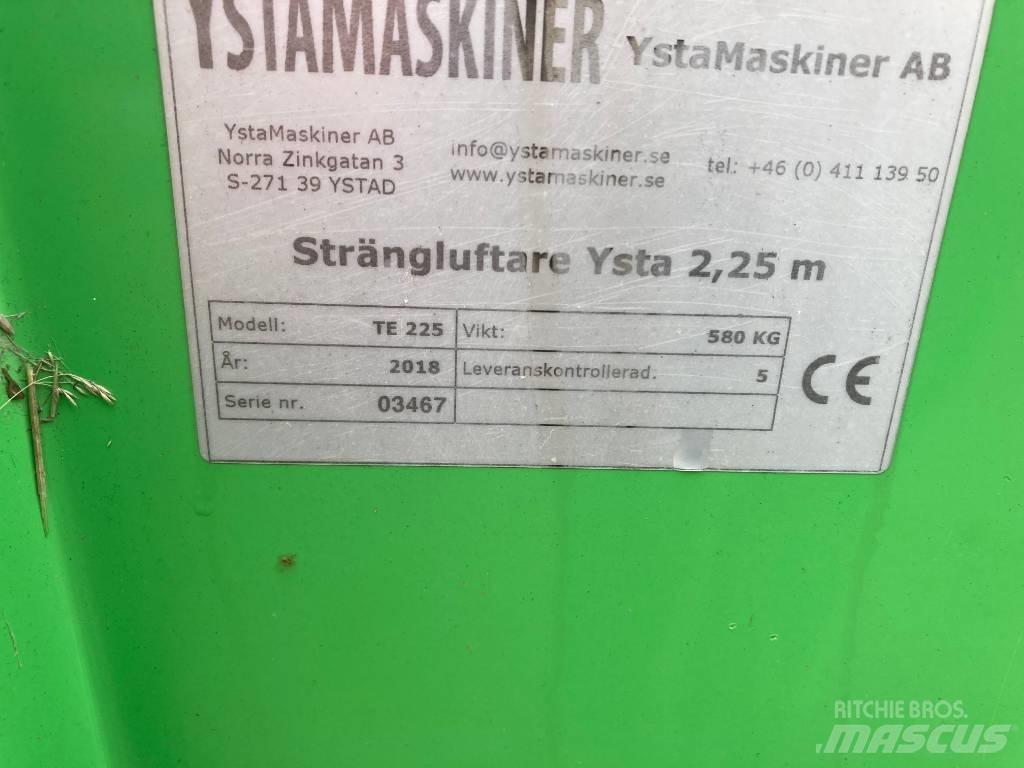 Ysta STRÄNGLUFTARE Raker og høyvendere