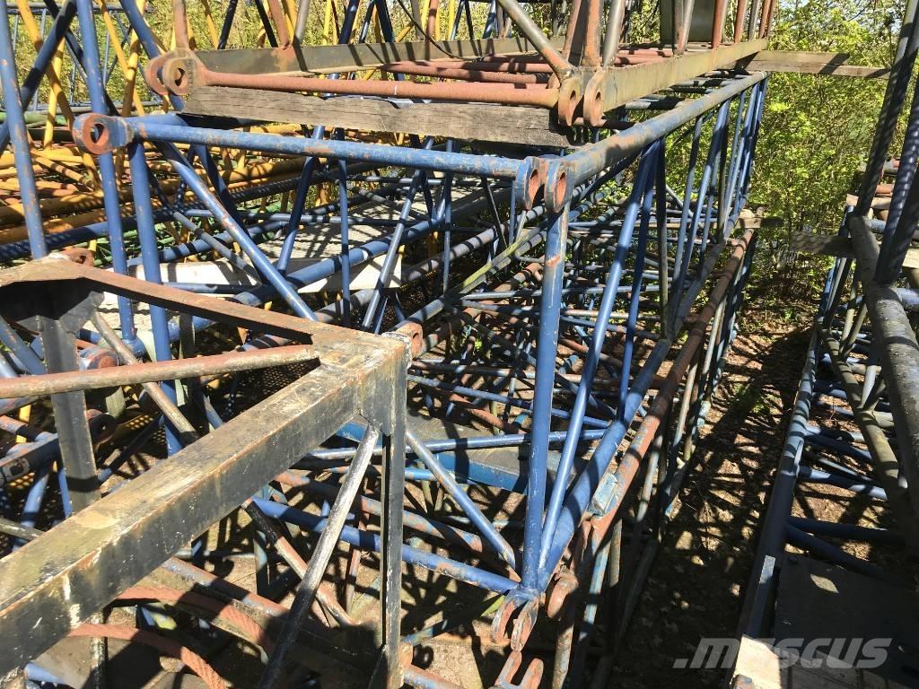  Several boom parts Kran deler og utstyr