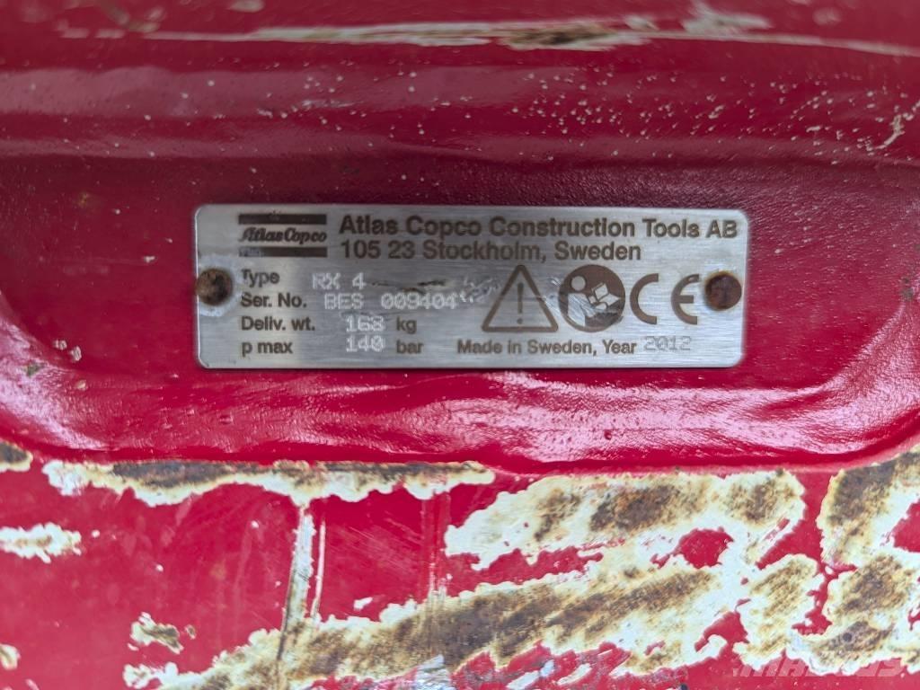 Atlas Copco RX4 Hydrauliske hammere