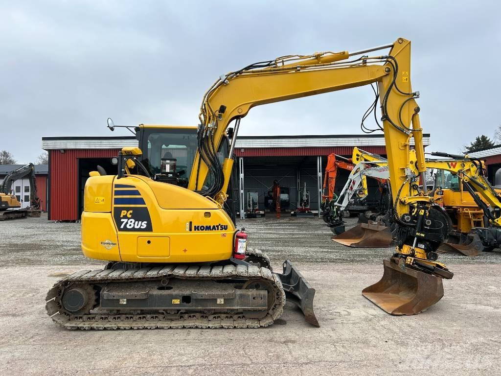 Komatsu PC78US-10 Midigravere 7 - 12t