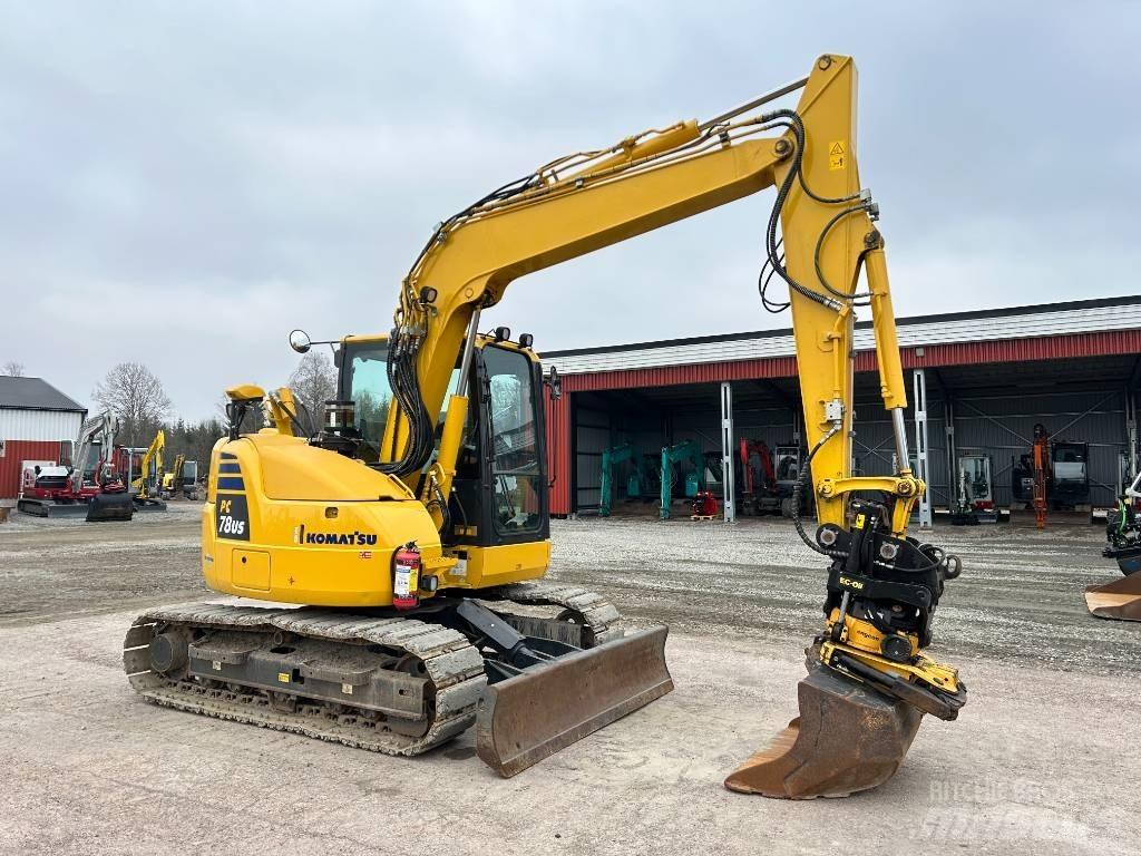 Komatsu PC78US-10 Midigravere 7 - 12t
