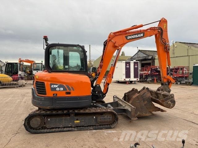 Doosan DX 63-3 Minigravere <7t