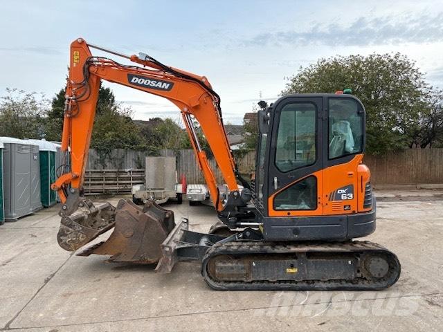 Doosan DX 63-3 Minigravere <7t