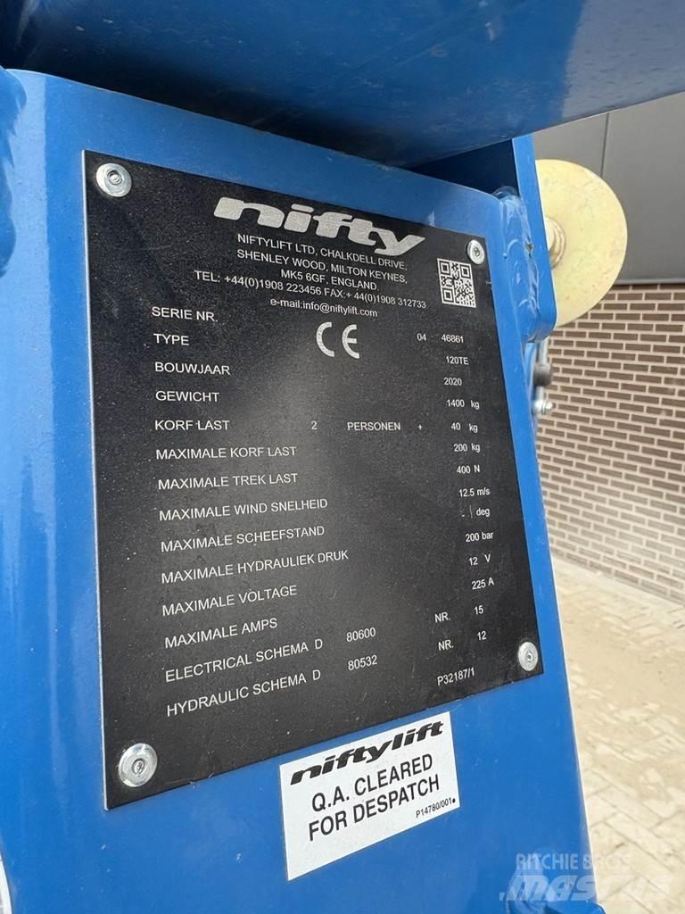 Niftylift 120t Tilhengerlifter