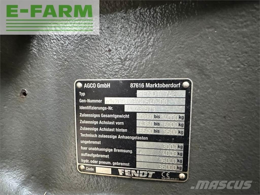 Fendt 720 Vario Traktorer