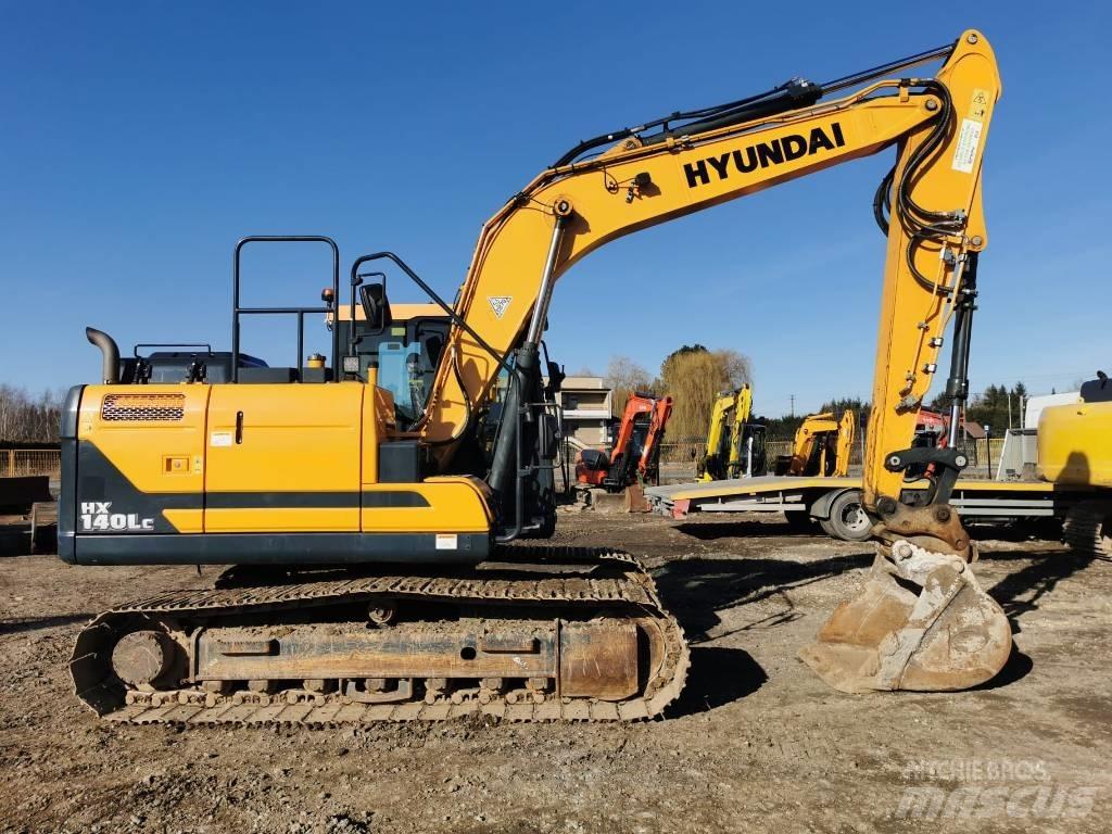 Hyundai HX140 LC Beltegraver