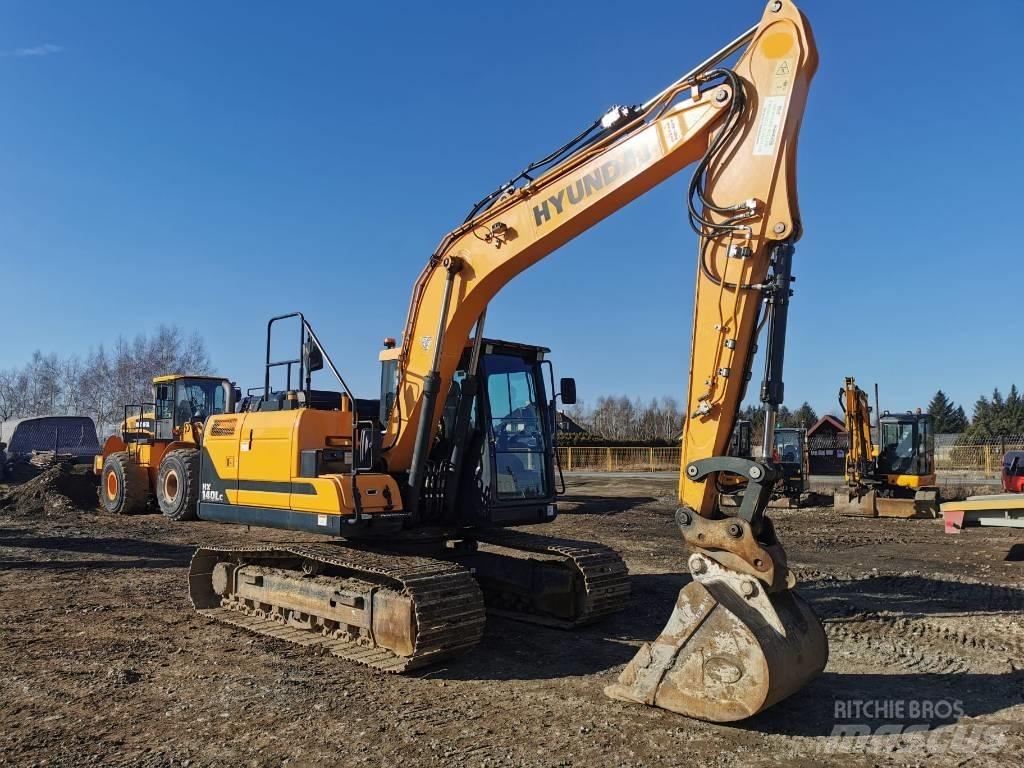 Hyundai HX140 LC Beltegraver
