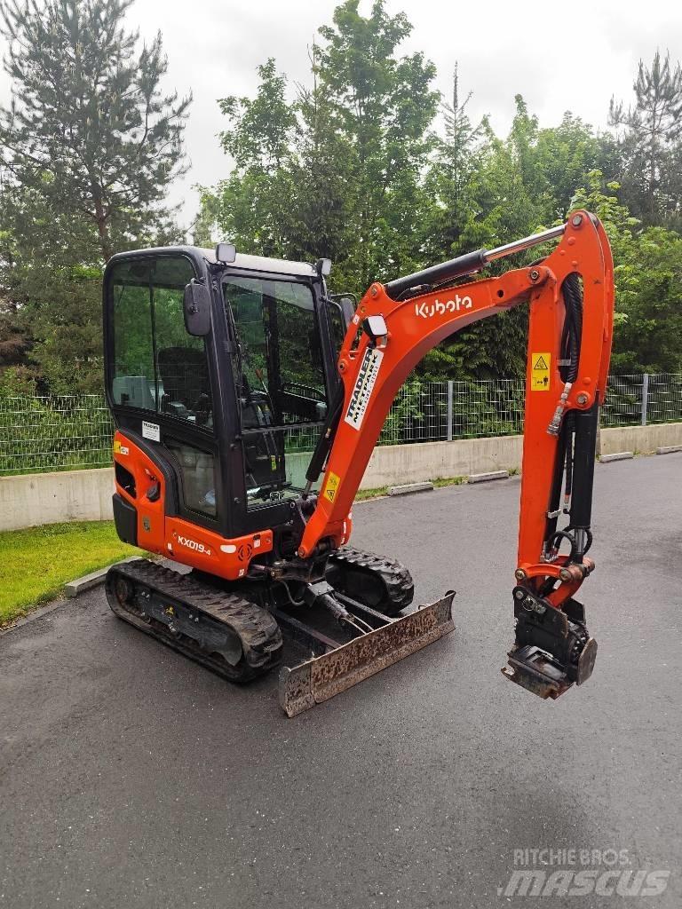 Kubota KX 019-4 Minigravere <7t