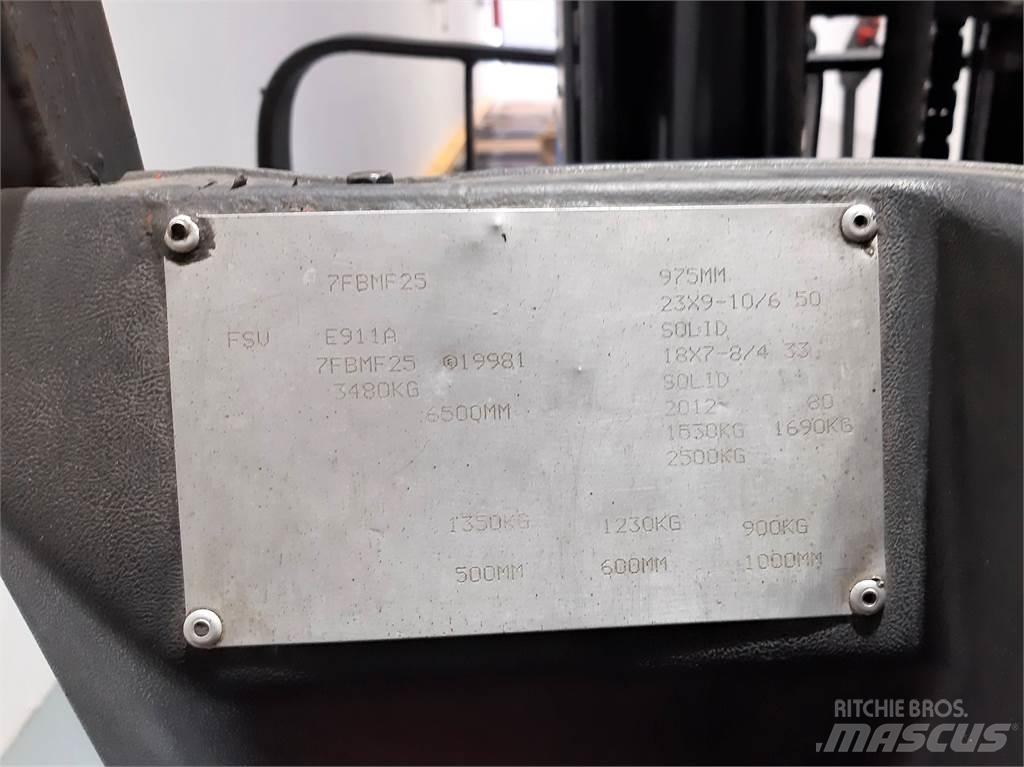 Toyota 7FBMF25 Elektriske trucker
