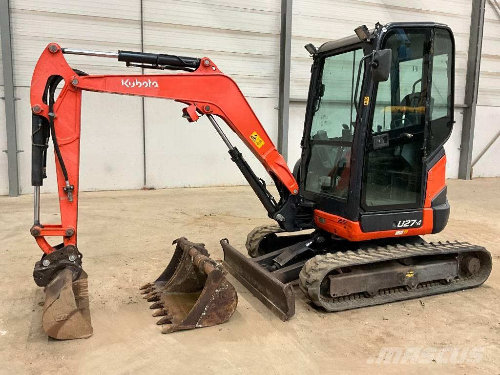 Kubota U 27-4 Minigravere <7t