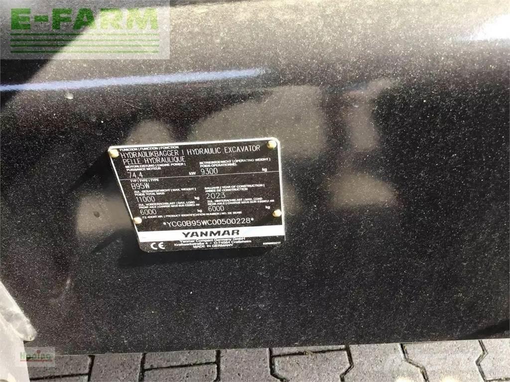 Yanmar b95w/5 Hjulgravere