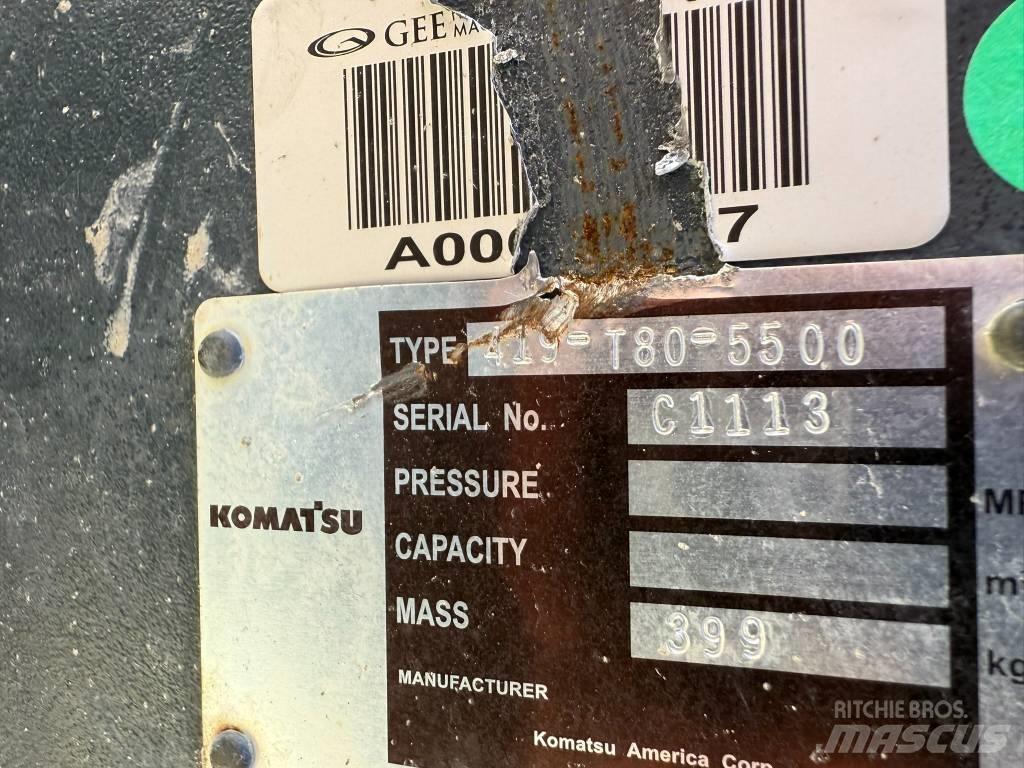 Komatsu WA320 QC Hurtigkoblinger