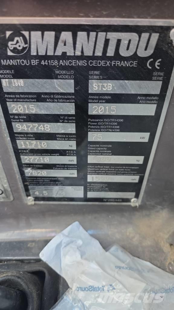 Manitou MT 1840 Anlegg - Annet