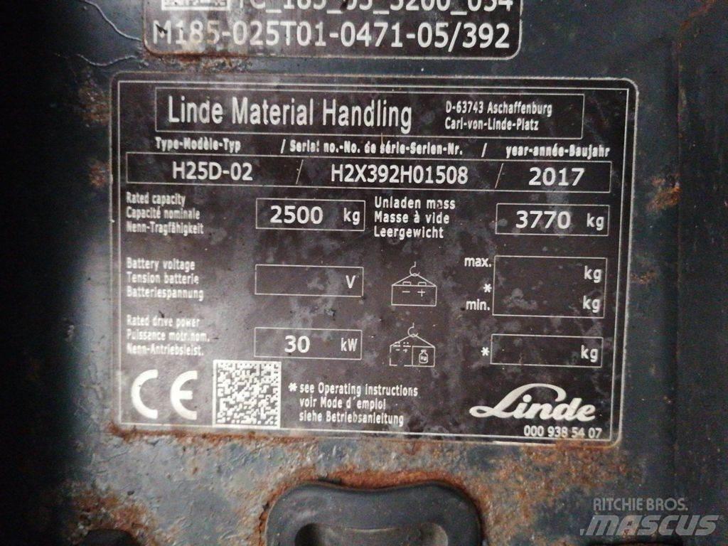 Linde H25D-02 Diesel Trucker