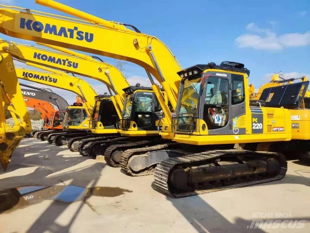 Komatsu 220-8 Beltegraver