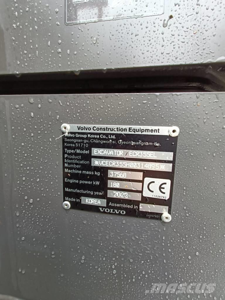 Volvo ECR 355 EL Beltegraver