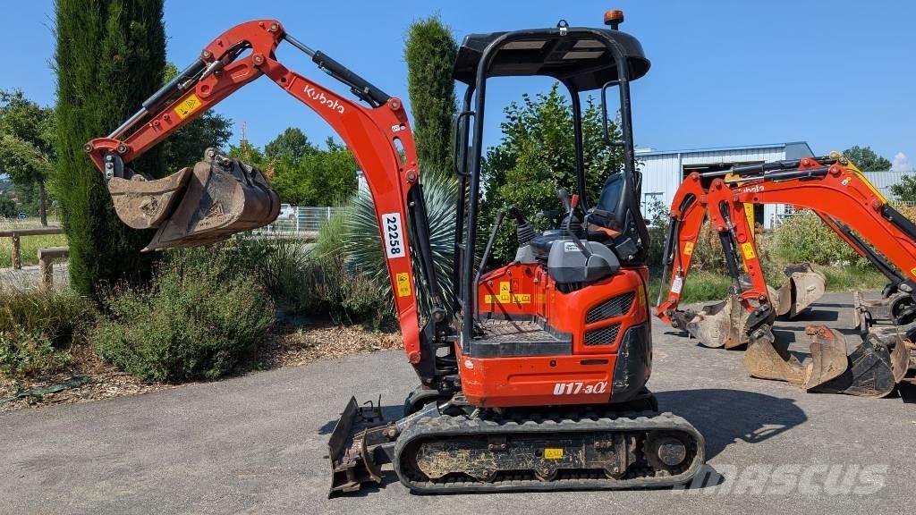 Kubota U 17-3 Minigravere <7t