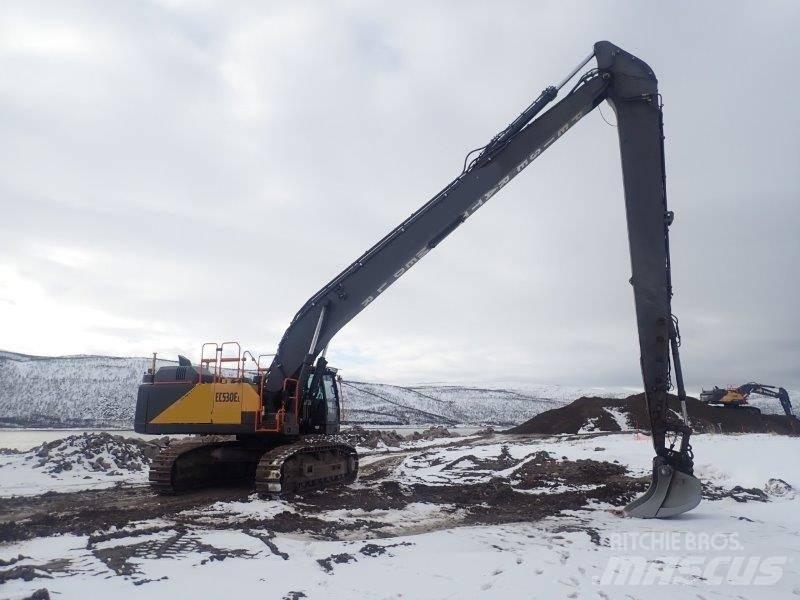 Volvo EC530EL LR Gravemaskiner med lang bom
