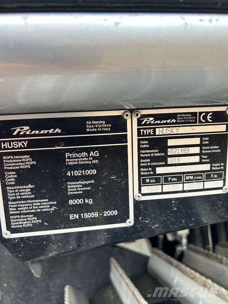 Prinoth Husky Tråkkemaskiner
