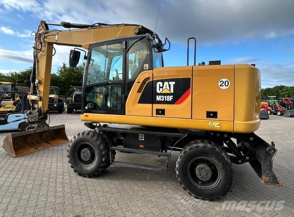 CAT M 318 F Hjulgravere