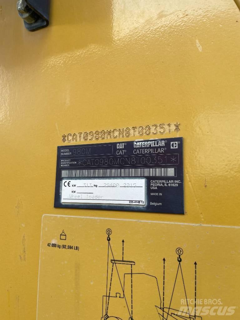 CAT 980M Hjullastere