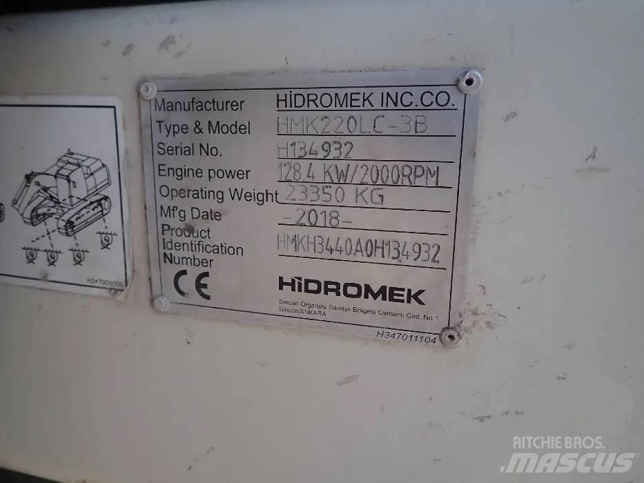 Hidromek HMK 220LC Beltegraver