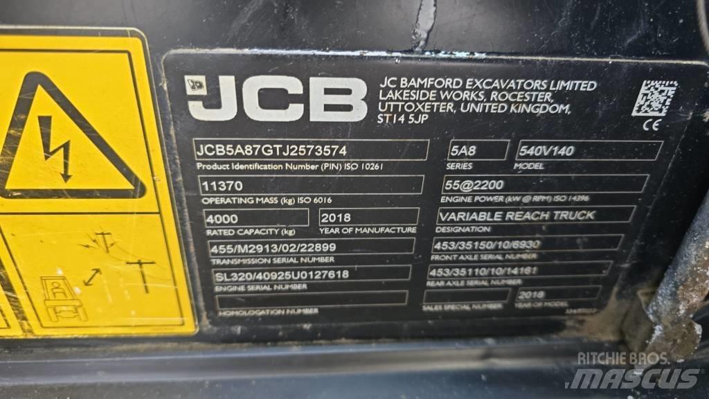 JCB 540-140 Teleskoplastere