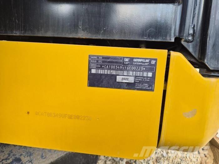 CAT 349 Beltegraver