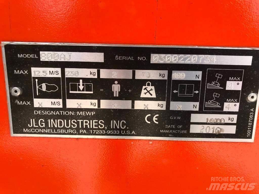 JLG 800 AJ Leddede bomlifter