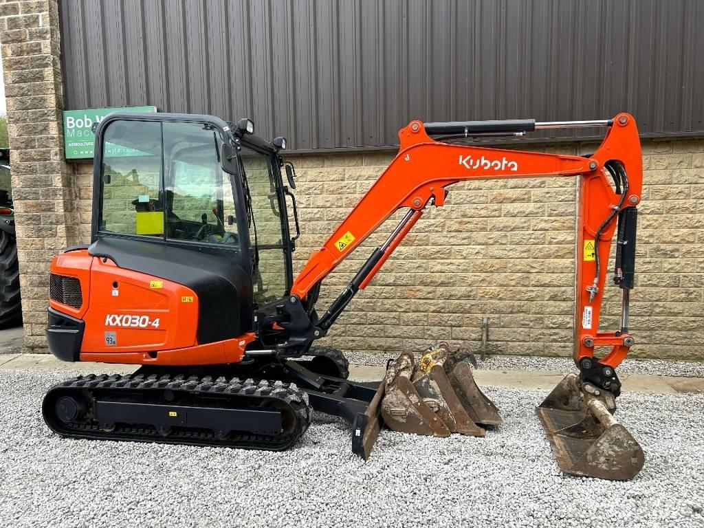 Kubota KX030-4 Minigravere <7t