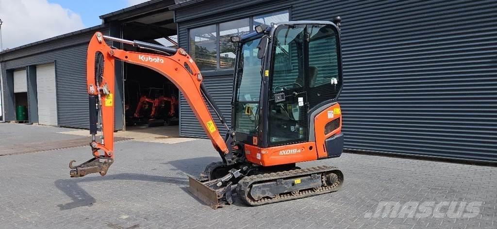 Kubota KX019-4 Minigravere <7t