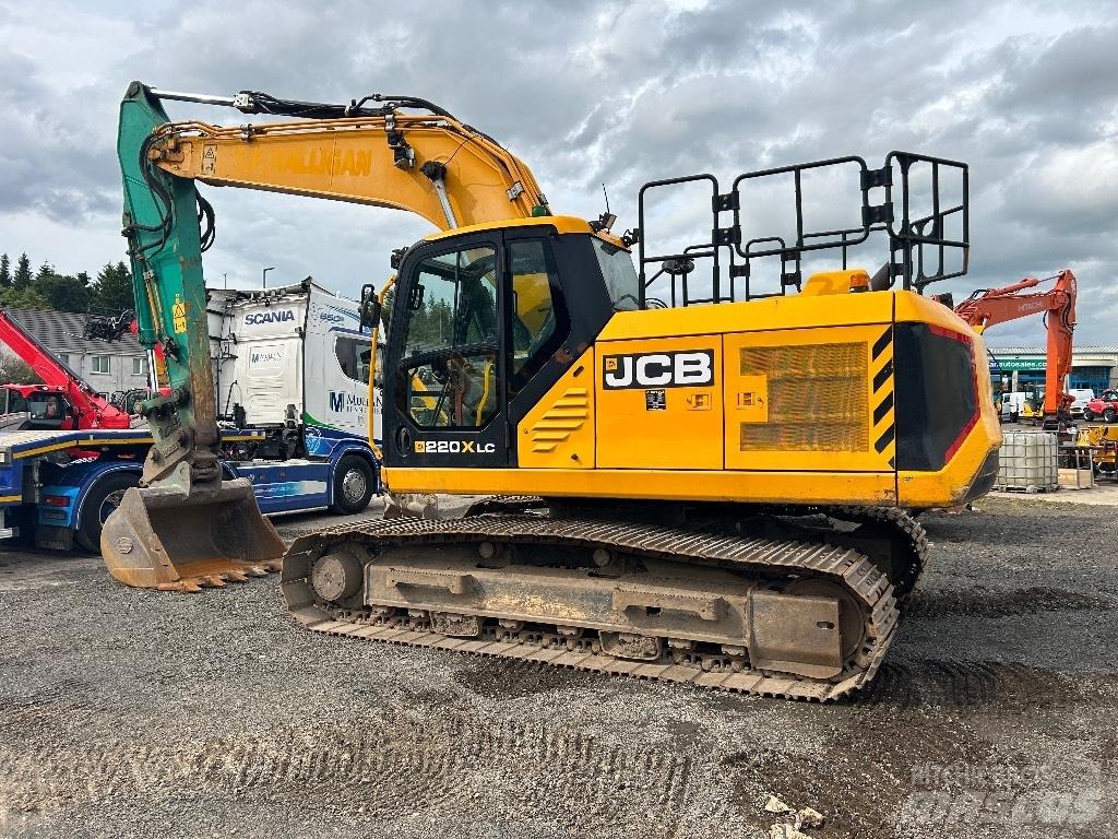 JCB 220X LC Beltegraver