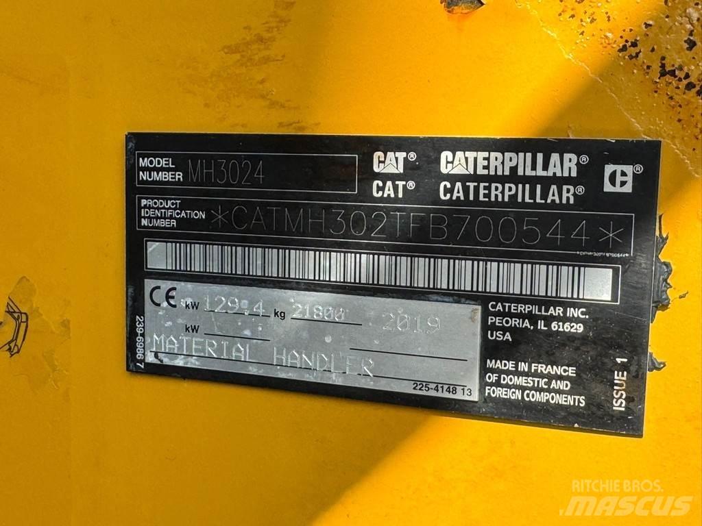 CAT MH3024 Gravemaskiner for avfallshåndtering