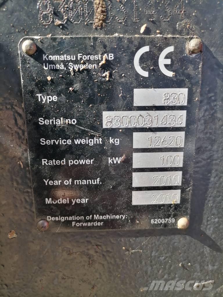 Valmet 830.3 Lassbærere