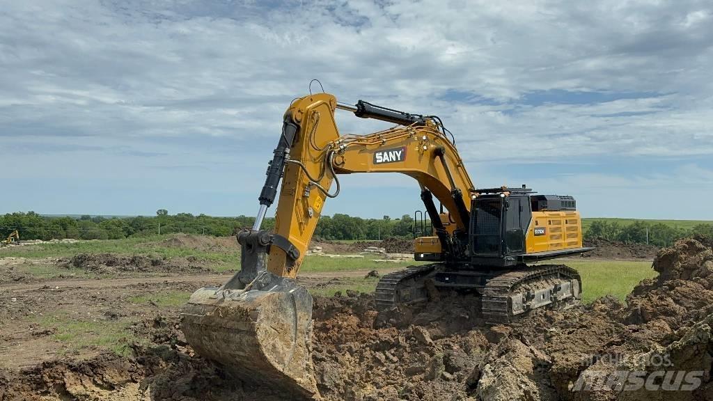 Sany SY750H Beltegraver