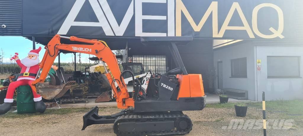 Takeuchi TB 250 Minigravere <7t