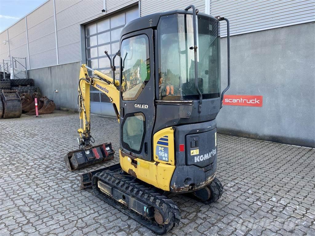 Komatsu PC16R Hjulgravere